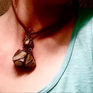 Rock Pendant Necklace